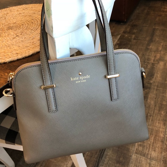 Kate Spade Bags Kate Spade Cedar Street Maise Purse Grey Poshmark